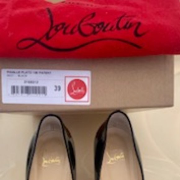 Christian Louboutin Pigalle Platos 100 size 39 - Picture 5 of 5